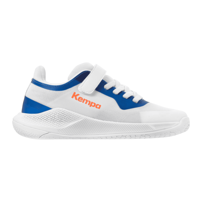 Kempa Kourtfly Kids Handballschuhe weiß/blau